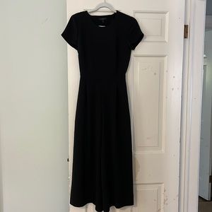 J. Crew Black Dressy Wide Leg Romper